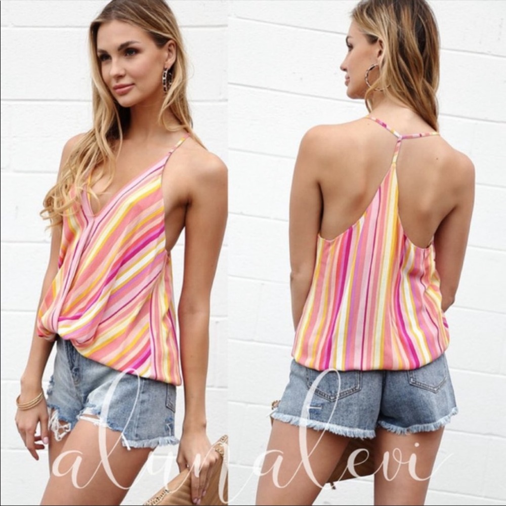 ๐ซ Lightweight Striped Cami - Picture 2 of 5
